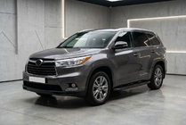 Toyota Highlander 2013–2019 Tayga Black sivuaskelmat (2 kpl, alumiini) kuva 1