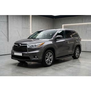 Tayga Black sivuaskelmat (2 kpl, alumiini) Toyota Highlander 2013–2019 kuva 1
