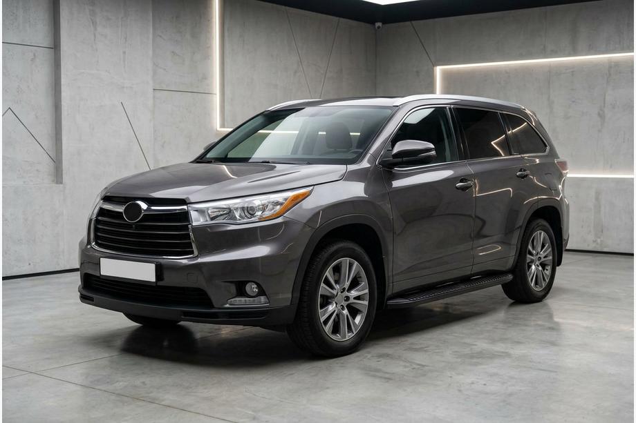 Toyota Highlander 2013–2019 Tayga Black sivuaskelmat (2 kpl, alumiini) Image