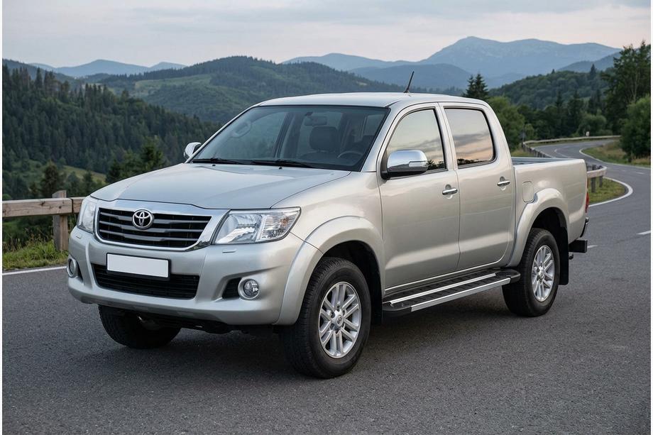 Toyota Hilux 2006–2015 Sivukynnykset RedLine V1 (2 kpl, alumiini) Image