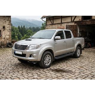 Tayga Black sivuaskelmat (2 kpl, alumiini) Toyota Hilux 2006–2015 kuva 1