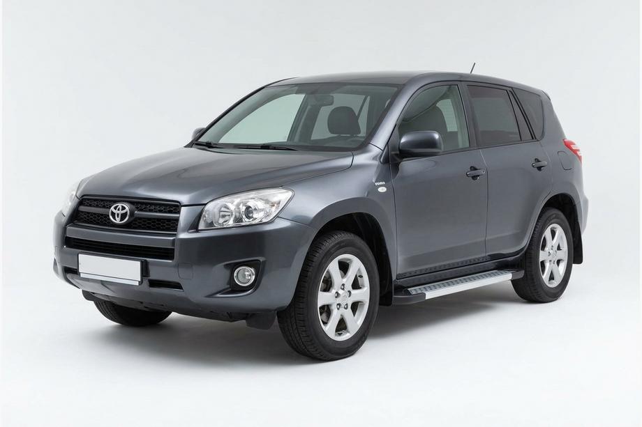 Toyota Rav 4 2006–2013 Sivuporrassarja New Vision Grey (2 kpl, alumiini) Kuva 1