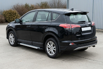 Toyota Rav 4 2013–2018 Sivuporrassarja New Vision Grey (2 kpl, alumiini) kuva 1