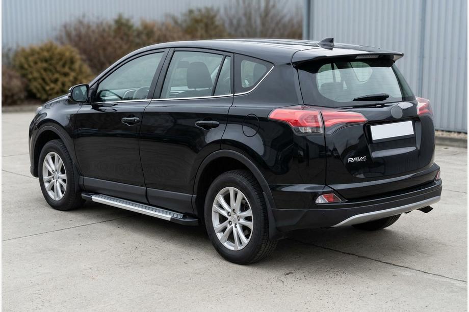 Toyota Rav 4 2013–2018 Sivuporrassarja New Vision Grey (2 kpl, alumiini) Image