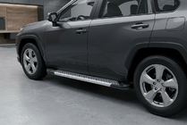 Toyota Rav 4 2019–2025 Sivuporrassarja New Vision Grey (2 kpl, alumiini) kuva 1