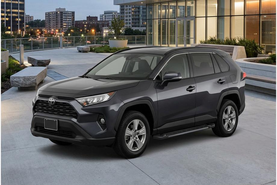 Toyota Rav 4 2019–2025 RedLine Black sivuporrastangot (2 kpl, alumiini) Image