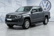 Volkswagen Amarok 2010–2022 Tayga Black sivuaskelmat (2 kpl, alumiini) kuva 1