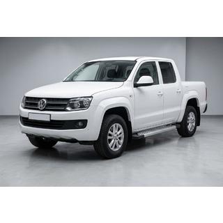 Sivuporrassarja New Vision Grey (2 kpl, alumiini) Volkswagen Amarok 2010–2022 kuva 1