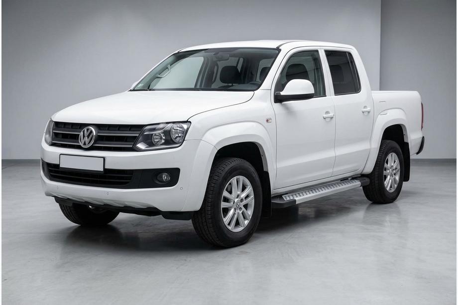 Volkswagen Amarok 2010–2022 Sivuporrassarja New Vision Grey (2 kpl, alumiini) Image