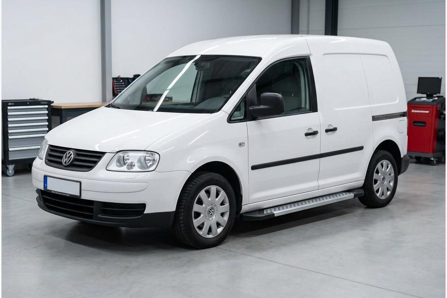Volkswagen Caddy 2004–2010 Sivuporrassarja New Vision Grey (2 kpl, alumiini) Image