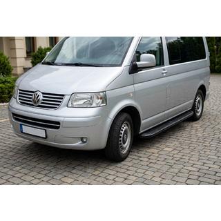 Tayga Black sivuaskelmat (2 kpl, alumiini) Volkswagen T5 Transporter 2003–2010 kuva 1