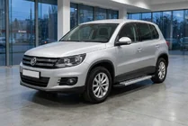 Volkswagen Tiguan 2007–2016 Sivuporrassarja New Vision Grey (2 kpl, alumiini) kuva 1