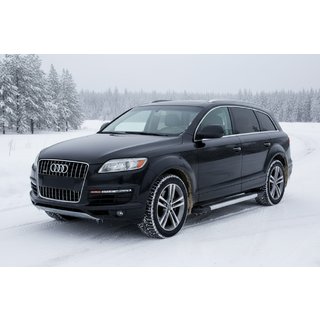 Sivuporrassarja New Vision Grey (2 kpl, alumiini) Audi Q7 2005–2015 kuva 1