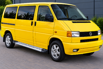 Volkswagen T4 Transporter 1990–2003 Sivuporrassarja New Vision Grey (2 kpl, alumiini) kuva 1