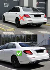 Mercedes E-class W213 2016–2023 Premium-roiskeläpät (4 kpl) kuva 3