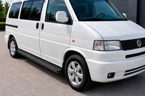 Volkswagen T4 Caravelle/Multivan 1990–2003 Tayga Black sivuaskelmat (2 kpl, alumiini) kuva 1