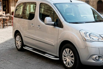 Peugeot Partner Tepee 2008–2018 Tayga V2 sivukynnykset (2 kpl, alumiini) kuva 1
