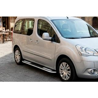 Tayga V2 sivukynnykset (2 kpl, alumiini) Peugeot Partner Tepee 2008–2018 kuva 1