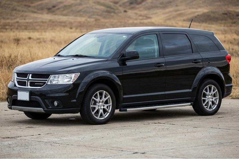 Dodge Journey 2008–2020 BlackLine-sivuporrassarja (2 kpl, alumiini) Image