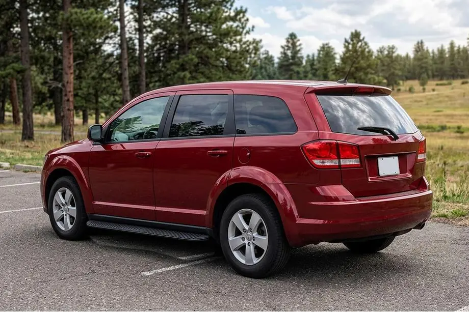 Dodge Journey 2008–2020 Tayga Black sivuaskelmat (2 kpl, alumiini) Image