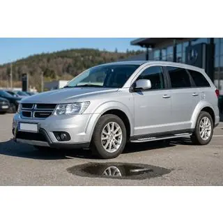 Tayga V2 sivukynnykset (2 kpl, alumiini) Dodge Journey 2008–2020 kuva 1