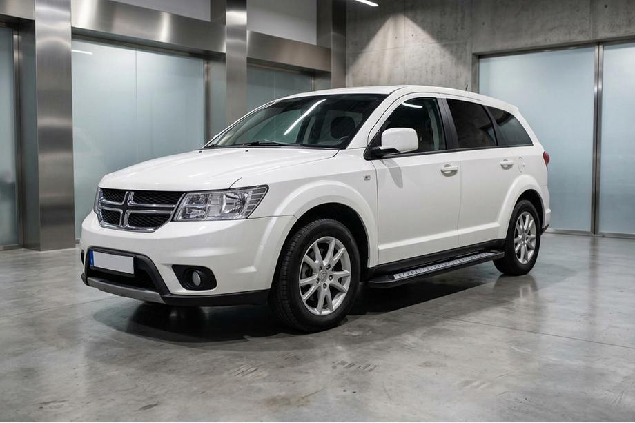 Dodge Journey 2008–2020 Sivuastinlaudat New Vision Black (2 kpl, alumiini) Image