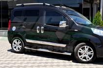Fiat Fiorino/Qubo 2008–2024 Ovilistat (4 kpl, ruostumaton teräs) Carmos - turkkilainen teräs kuva 7