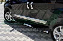 Fiat Fiorino/Qubo 2008–2024 Ovilistat (4 kpl, ruostumaton teräs) Carmos - turkkilainen teräs kuva 8