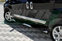 Fiat Fiorino/Qubo 2008–2024 Ovilistat (4 kpl, ruostumaton teräs) kuva 8