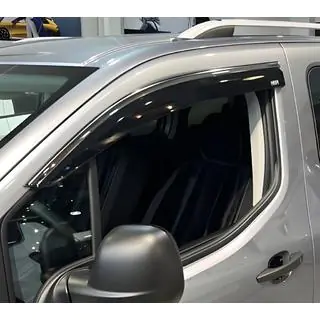 Ikkunatuuliohjaimet kromilistalla (2 kpl, Niken) Opel Combo 2019– kuva 2