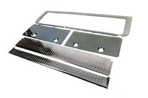Toyota Land Cruiser 200 2007–2021 Insert-sarja (tumma harjattu alumiini) kuva 6