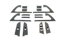 Toyota Land Cruiser 200 2007–2021 Insert-sarja (tumma harjattu alumiini) kuva 9