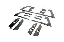 Toyota Land Cruiser 200 2007–2021 Insert-sarja (tumma harjattu alumiini) kuva 10