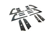 Toyota Land Cruiser 200 2007–2021 Insert-sarja (tumma harjattu alumiini) kuva 11
