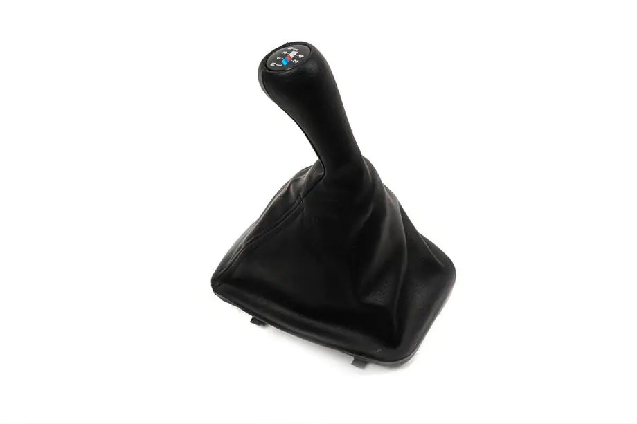 BMW 3-sarja E46 1998–2006 Vaihdekepin suojapussi + vaihdekepin nuppi OEM (keinonahka) Image