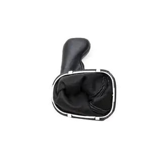 Vaihdekepin suojapussi + vaihdenuppi Avantgard (2000-2004, keinonahka) Mercedes C-class W203 2000–2007 kuva 4