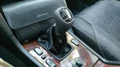 Mercedes C-sarja W202 1993–2001 Vaihdekepin suojapussi + nuppi Elegance (keinonahka) kuva 3