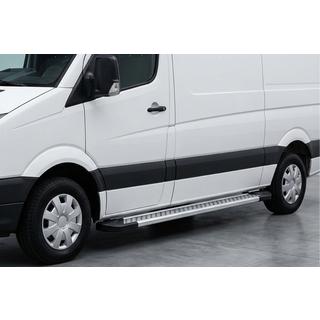 Sivuporrassarja New Vision Grey (2 kpl, alumiini) kuva 1