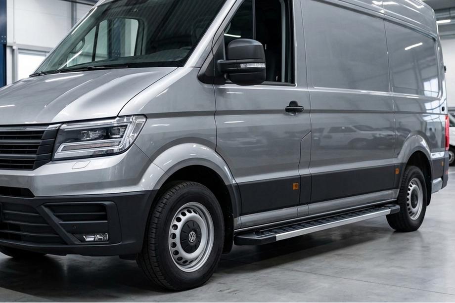 Volkswagen Crafter 2016– Sivuporrast RedLine V1 (2 kpl, alumiini) Keskipitkä akseliväli Image