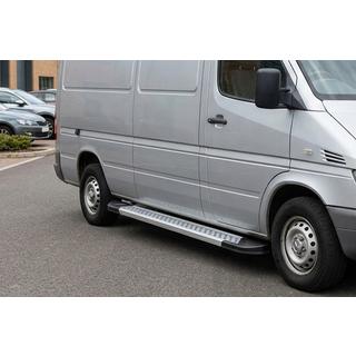 Sivuporrassarja New Vision Grey (2 kpl, alumiini) kuva 1