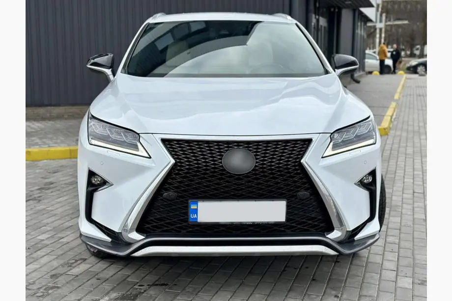 Lexus RX 2016–2022 Etulippa ja jäähdyttimen säleikkö F-Sport (2016-2019) Kuva 1