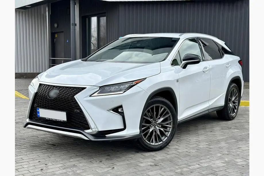 Lexus RX 2016–2022 Etulippa ja jäähdyttimen säleikkö F-Sport (2016-2019) Kuva 3