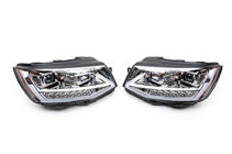 Volkswagen T6 2015–2024 Etuajovalot LED-valoilla 2015-2019 (Silver, 2 kpl) kuva 2