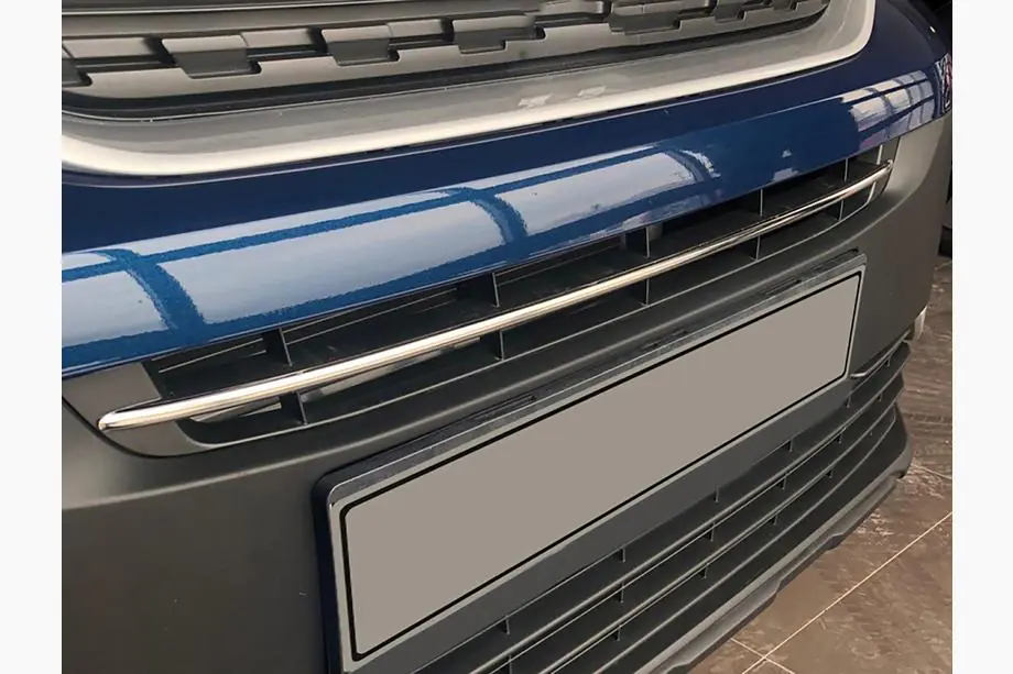 Peugeot Partner/Rifter 2019– Kromilista puskuriin (ruostumaton teräs) Image