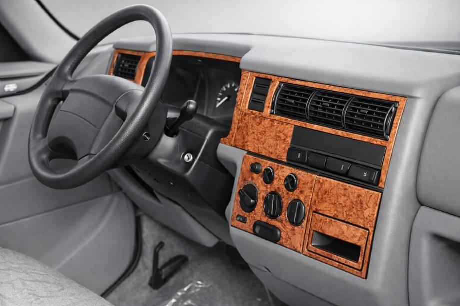 Volkswagen T4 Caravelle/Multivan 1990–2003 Kojelaudan peitelistat (1996-1999) Karbondiili Image