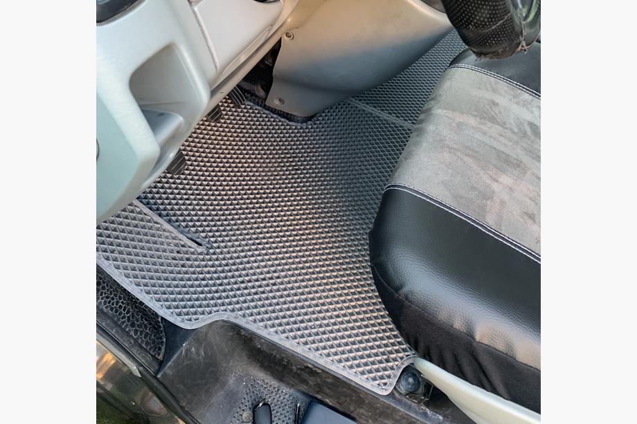Opel Vivaro 2001–2015 EVA-lattiamatot (harmaat) 1+1 Image