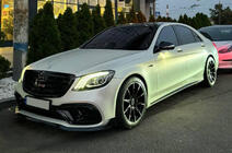 Mercedes S-class W222 2013–2022 BRB korisarja (musta, 2018+) kuva 3