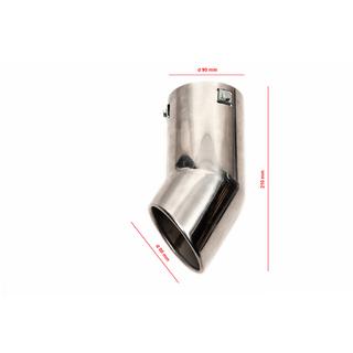 Pakoputken päätykappale (RST) Toyota Land Cruiser Prado 150 2009–2023 kuva 4