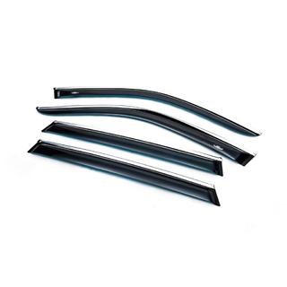 Tuuliohjaimet kromilistalla (4 kpl, HIC) BMW X5 E70 2007–2013 kuva 2