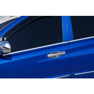 Sivulasien listat PickUp (4 kpl, ruostumaton teräs) SsangYong Action 2005–2018